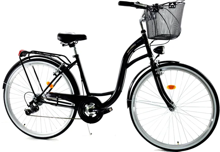 Lekki rower miejski 26″ Dallas aluminium 7 biegów – damski/męski