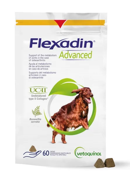 Flexadin Advanced Dog Suplement na stawy psa 60 żelków Saszetka