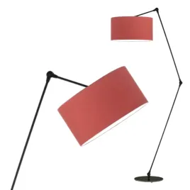 lampa-stojaca-podlogowa-lukowa-czerwona-regulowana-led-e27-abazur-modna