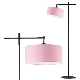 lampa-stojaca-podlogowa-regulowana-rozowa-abazur-led-e27-nowoczesna-modna