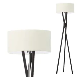 lampa-stojaca-podlogowa-drewniana-ecru-trojnog-abazur-led-e27-nowoczesna