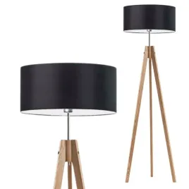 lampa-stojaca-podlogowa-czarna-drewniana-abazur-led-e27-trojnog-nowoczesna