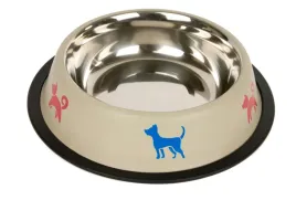 chico-miska-metalowa-na-gumie-pieski-047l-kremowa