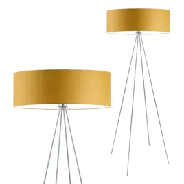 lampa-stojaca-podlogowa-musztardowa-led-e27-abazur-nowoczesna-modna