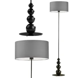 lampa-stojaca-podlogowa-szara-abazur-led-e27-do-salonu
