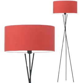 lampa-stojaca-podlogowa-czerwona-abazur-led-e27-do-salonu