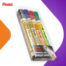 marker-do-tablic-pentel-mw85-mix-4-kolory-w-etui