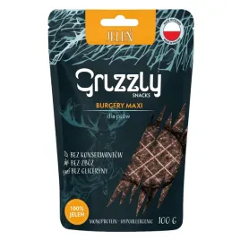 grizzly-przysmak-dla-psa-burgery-maxi-jelen-100g