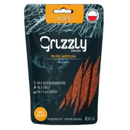 grizzly-przysmak-dla-psa-pasek-jelen-100g