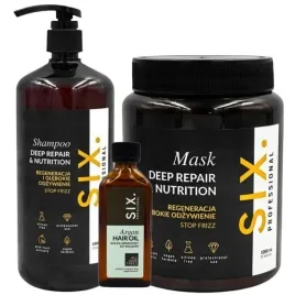 six-deep-repair-and-nutrition-szampon-do-wlosow-1l-maska-1l-olejek-100-ml