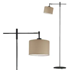 lampa-stojaca-podlogowa-bezowa-abazur-led-e27-przegubowa-do-salonu