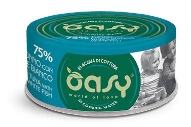 Oasy More Love Tuńczyk z białą rybą 70g puszka