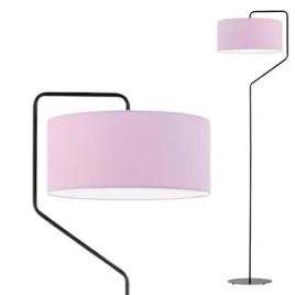 lampa-stojaca-podlogowa-fioletowa-abazur-led-e27-do-pokoju-czytania-modna