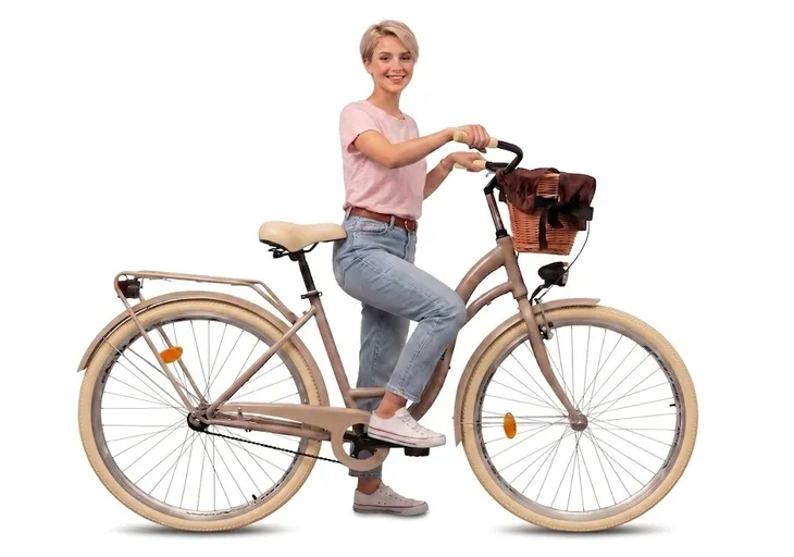 Dallas 26″ – elegancki rower damski miejski, polska marka Kawa z kremem