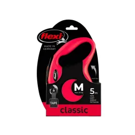 smycz-flexi-new-classic-m-tasma-5m-do-25kg-czerwona