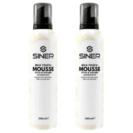 2x-sinep-hair-mousse-pianka-do-wlosow-milk-maksymalne-utrwalenie-300-ml