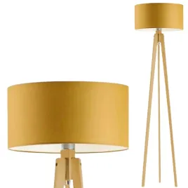 lampa-stojaca-podlogowa-drewniana-abazur-led-e27-do-salonu