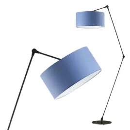 lampa-stojaca-podlogowa-lukowa-niebieska-regulowana-led-e27-abazur-modna