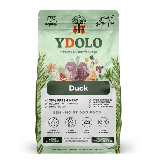 YDOLO Healthy Pure Duck Karma półwilgotna dla psa Kaczka 10kg