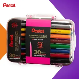 marker-dekoracyjny-do-papieru-permanentny-wielokolorowy-pentel-30-szt
