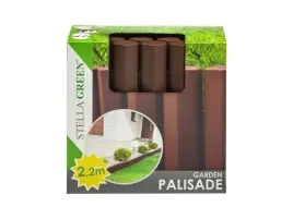 palisada-ogrodowa-brazowa-plotek-oddzielajacy-rabaty-zestaw-8-sztuk