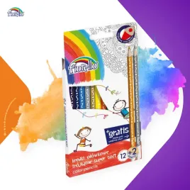 kredki-olowkowe-trojkatne-fiorello-super-soft-12-kolorow-zlota-i-srebrna