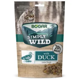 bogar-simply-wild-cat-little-treats-duck-kaczka-60g