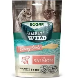 bogar-simply-wild-cat-creamy-sticks-salmon-losos-5x15g