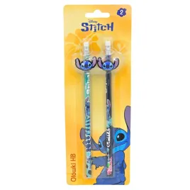 disney-stitch-olowki-hb-z-gumka-i-nakladka-olowek-2szt