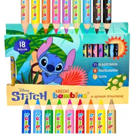 disney-stitch-kredki-bambino-drewniane-18-kolorow-temperowka