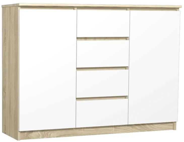 KOMODA 140cm MIX SONOMA ASTRA 140-24
