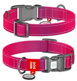collar-waudog-nylon-mono-obroza-nylonowa-odblaskowa-z-qr-paszportem-plasti
