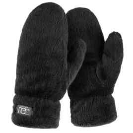 rekawiczki-damskie-zimowe-jednopalczaste-three-stripes-fashion-czarne