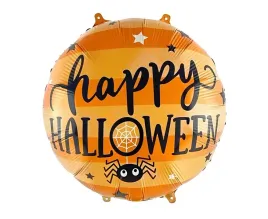 balon-foliowy-happy-halloween-z-pajakiem-pomaranczowy-46-cm