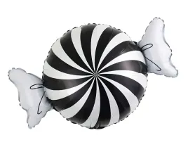 balon-foliowy-cukierek-czarno-bialy-34x50-cm-na-urodziny