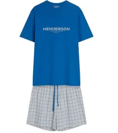 pizama-henderson-43453-nori-meska-krotki-rekaw-xl55x