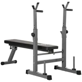 lawka-treningowa-homcom-skladana-stojak-na-sztange-czarno-szara-120kg