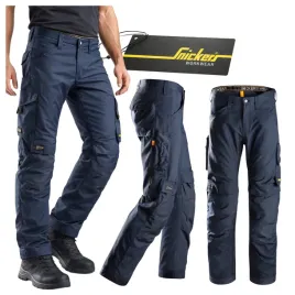 snickers-6301-spodnie-robocze-meskie-elastyczne-stretch-monterskie-gran-56
