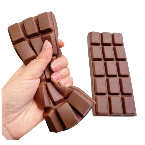 TABLICZKA CZEKOLADY 16 CM MIĘKKI GNIOTEK CZEKOLADA JAK PRAWDZIWA PACHNIE