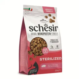 schesir-animal-monoprotein-sterilised-szynka-15kg-sucha-karma-dla-kota