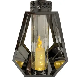 latarenka-dekoracyjna-trapez-azurowa-ln-2542c-metalowa-czarna-33cm