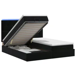 lozko-z-pojemnikiem-i-materacem-led-czarny-200-x-200-cm-welur