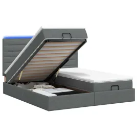 lozko-z-pojemnikiem-i-materacem-led-ciemnoszary-200-x-200-cm