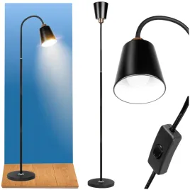 lampa-stojaca-podlogowa-145cm-e27-czarna-nowoczesna-regulowana-do-czytania