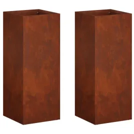 doniczka-ogrodowa-2-szt-rdzawy-20-x-20-x-50-cm