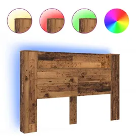 zaglowek-do-przechowywania-z-led-stare-drewno-160-cm