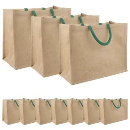 torebki-jutowe-10-naturalny-i-zielony-42-x-33-x-19-cm