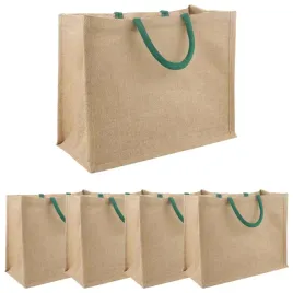 torebki-jutowe-5-naturalny-i-zielony-42-x-33-x-19-cm