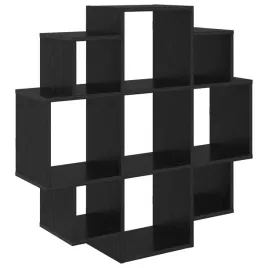 polka-scienna-czarny-dab-90-x-25-x-90-cm-drewno-inzynieryjne