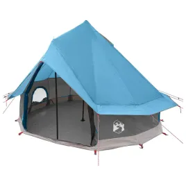 namiot-tipi-4-osobowy-niebieski-poliester-i-stal